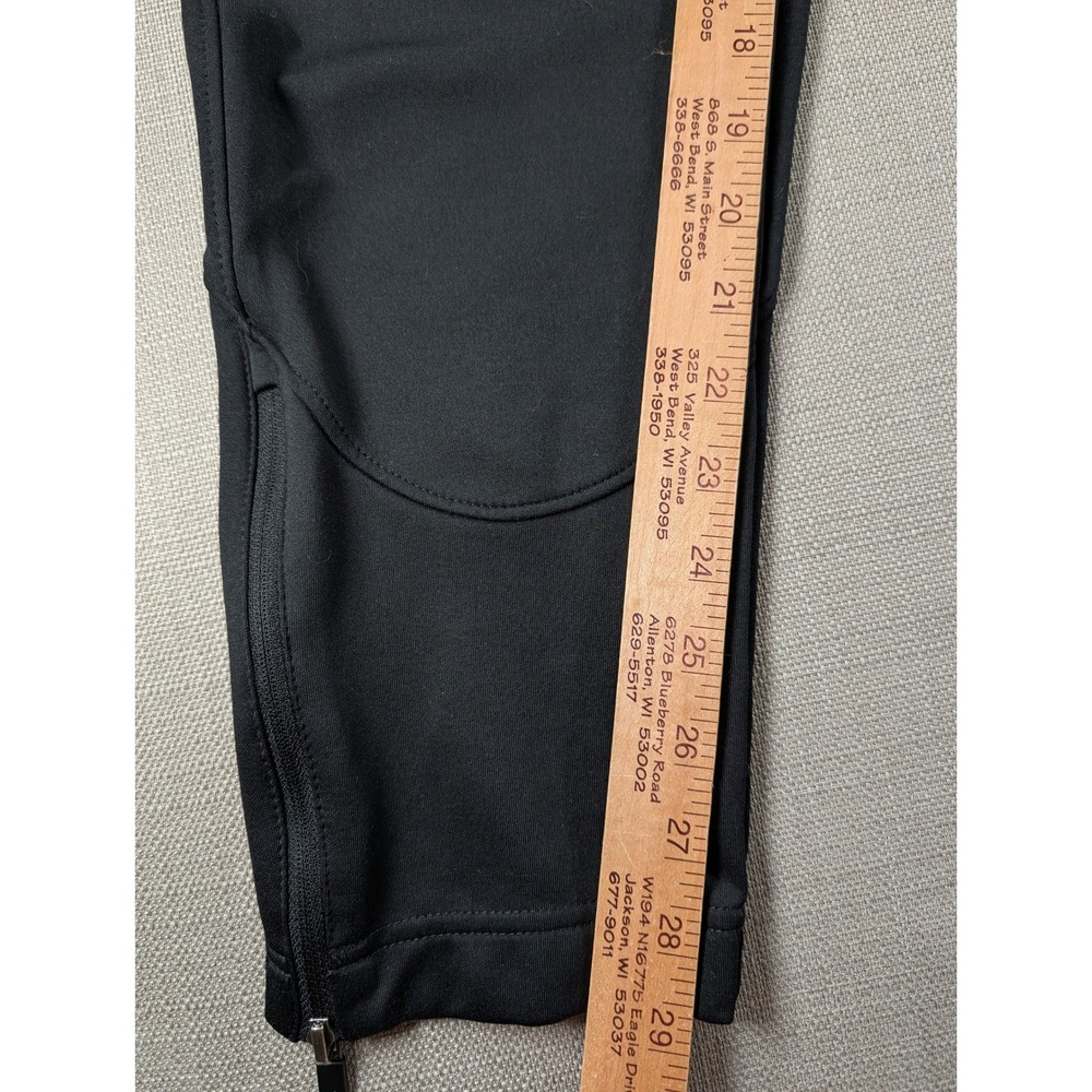 Jordan Therma-FIT Mens Joggers Black Red Jumpman Fleece Tapered Pants Size Large - Picture 7 of 8